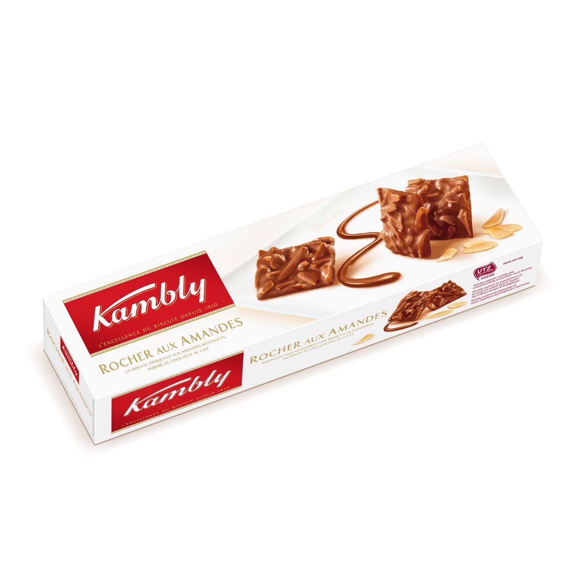 KAMBLY - BISCUITS ROCHER AUX AMANDES Paquet de 80g