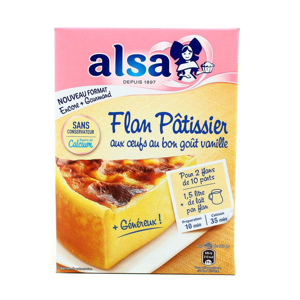 ALSA - PREPARATION POUR FLAN PATISSIER 740g