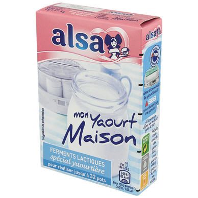 ALSA - FERMENTS LACTIQUES SPECIAL YAOURTIERE 4 x 2g