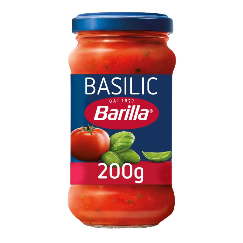 BARILLA - SAUCE TOMATES BASILIC Pot de 200g
