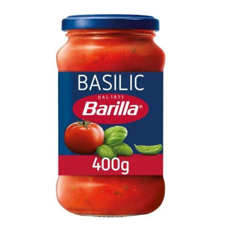 BARILLA - SAUCE TOMATES BASILIC Pot de 400g