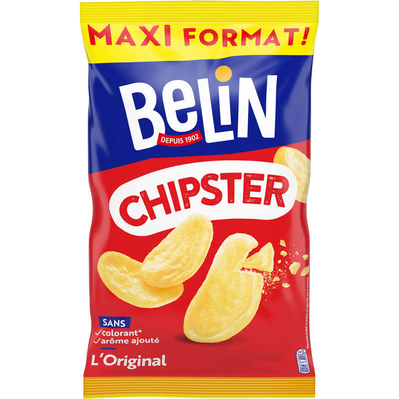 BELIN - BISCUITS APERITIF CHIPSTER ORIGINAL Paquet de 150g