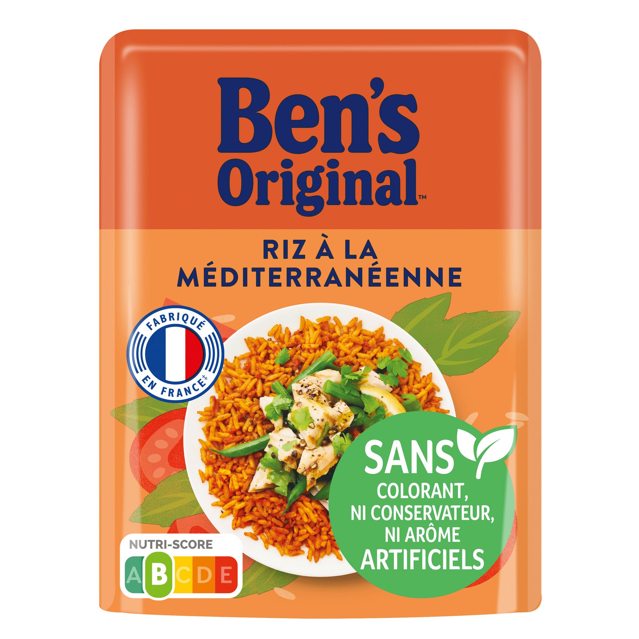 BEN\'S ORIGINAL - RIZ A LA MEDITERRANEENNE EXPRESS Sachet de 220g