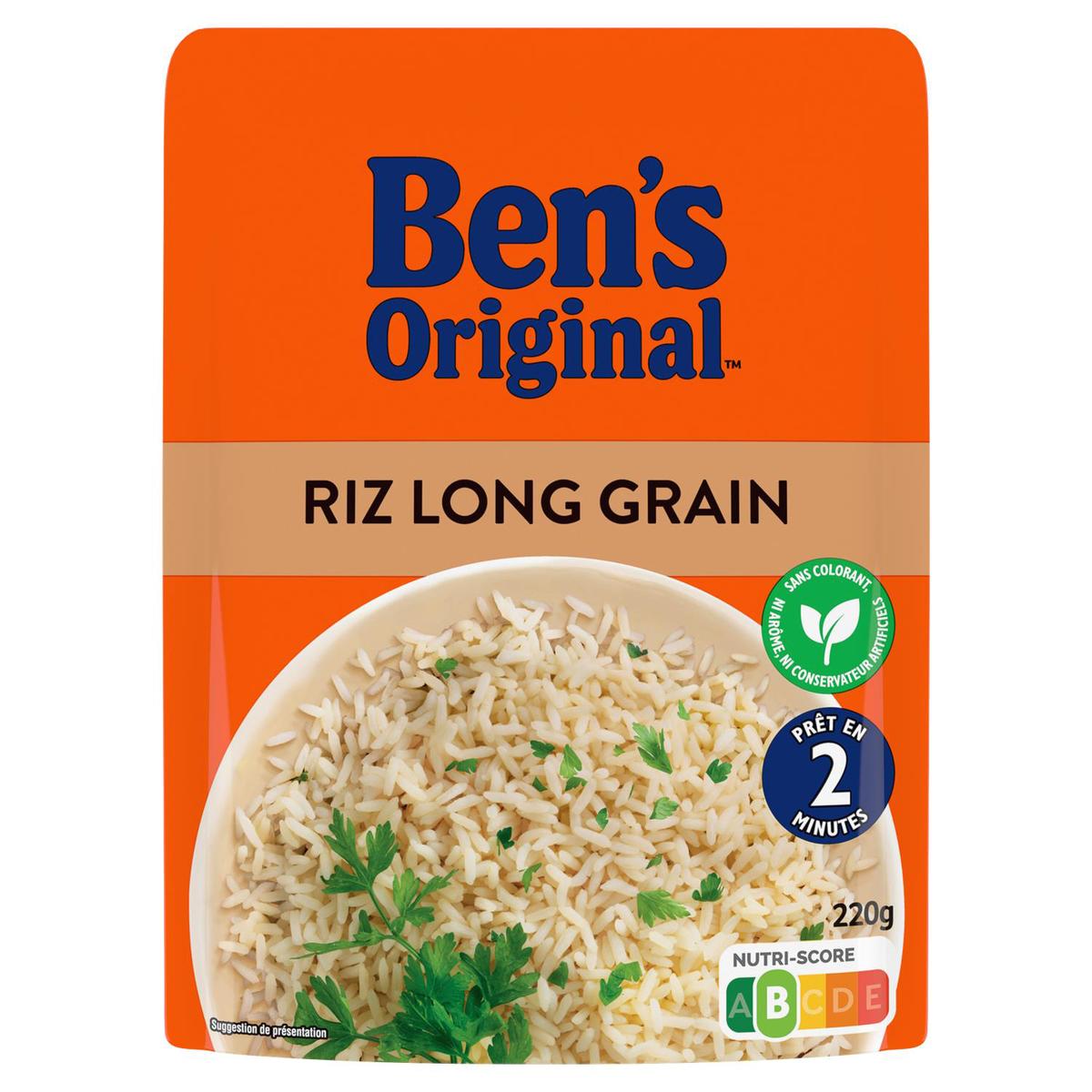 BEN\'S ORIGINAL - RIZ LONG GRAIN EXPRESS Sachet de 220g