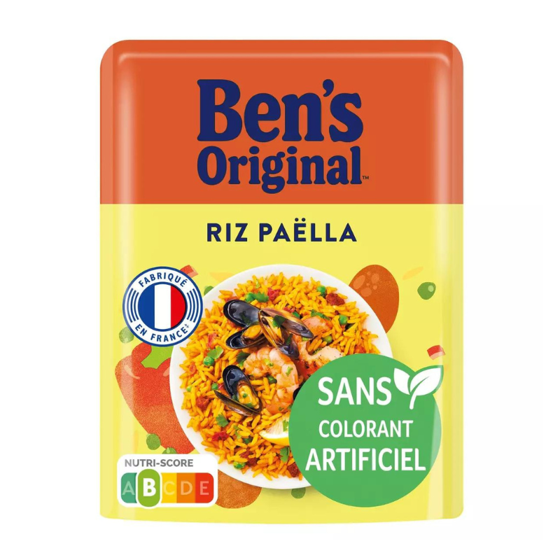 BEN\'S ORIGINAL - RIZ PAËLLA EXPRESS Sachet de 220g