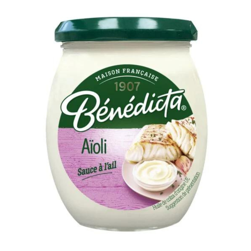 BENEDICTA - SAUCE AÏOLI Pot de 260g
