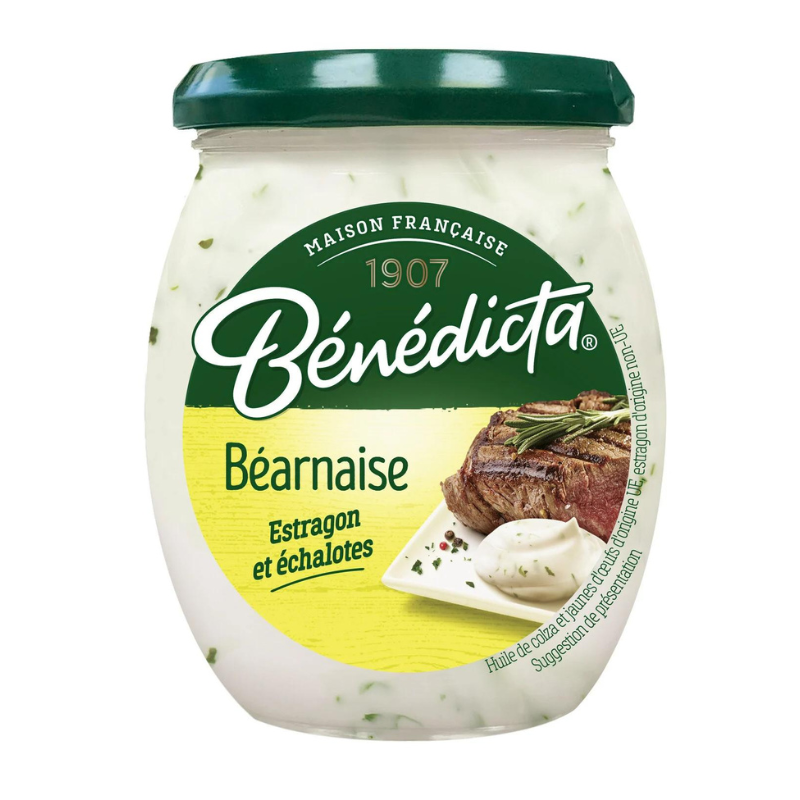 BENEDICTA - SAUCE BEARNAISE Pot de 260g