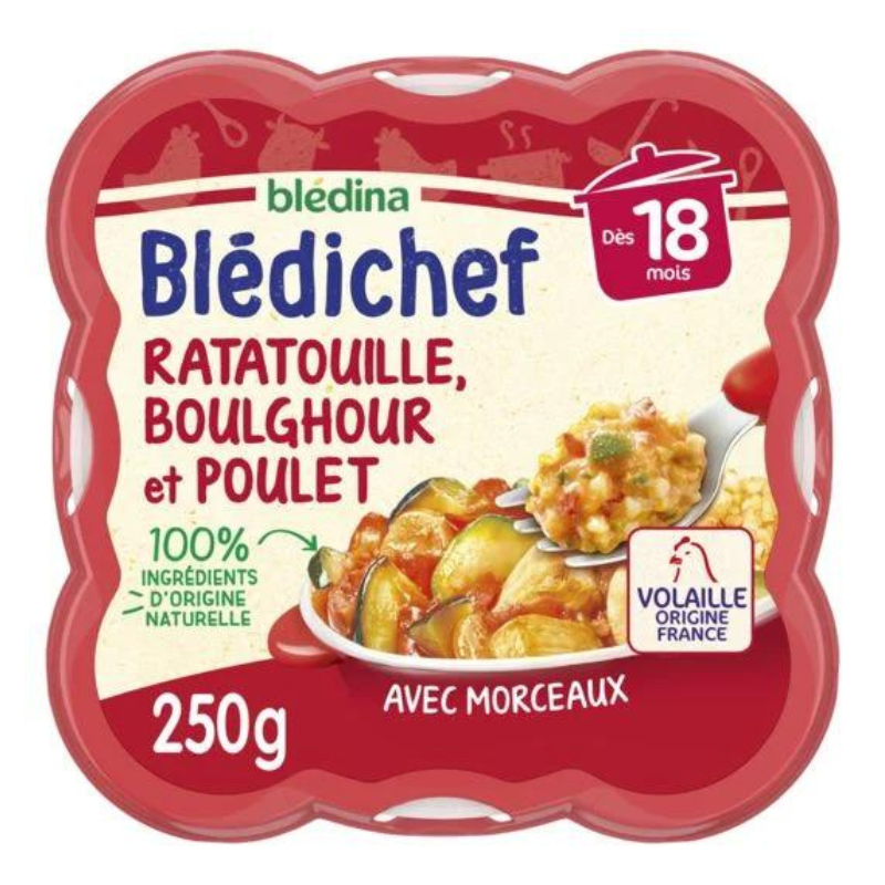 repas bébé 6 mois bledina