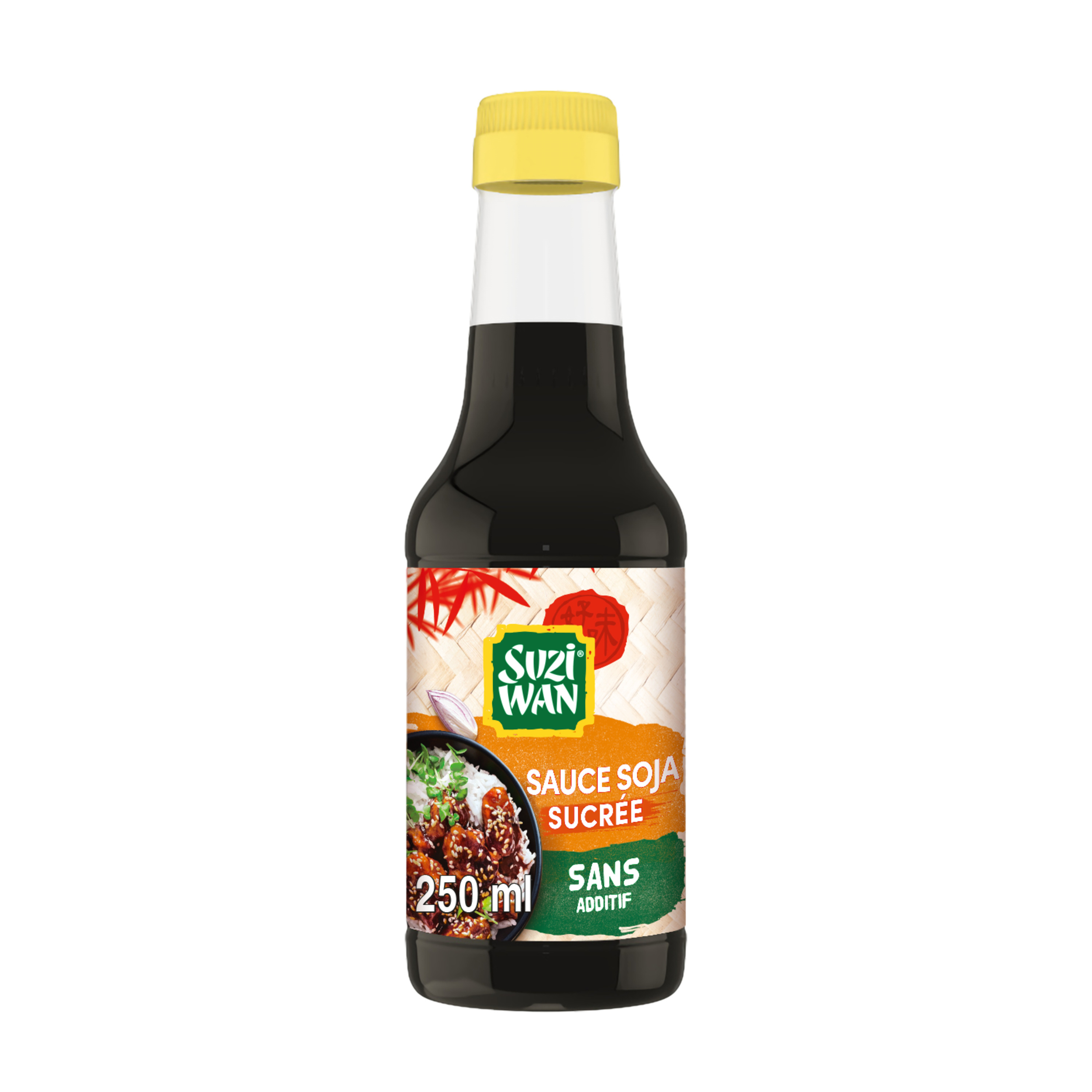 SUZI WAN - SAUCE SOJA SUCREE Flacon de 250ml