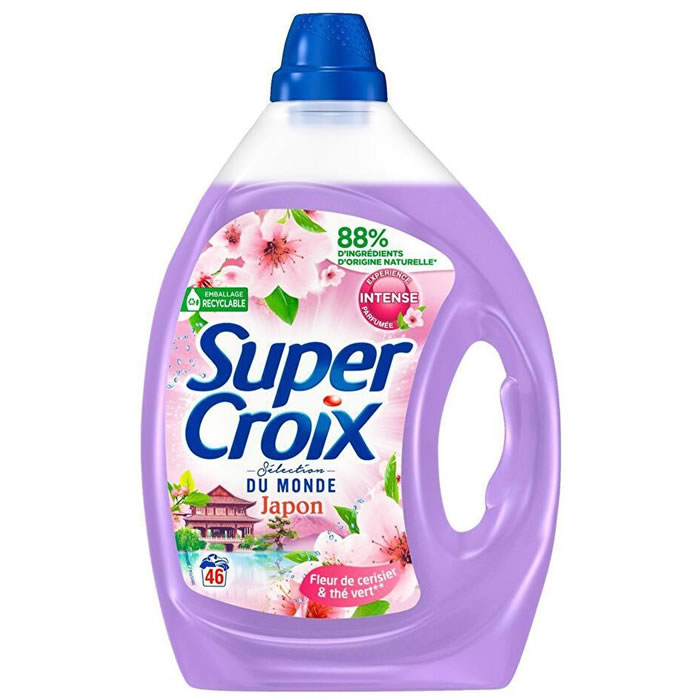 SUPER CROIX - LESSIVE LIQUIDE JAPON RELAXANT Bidon de 2070 ml