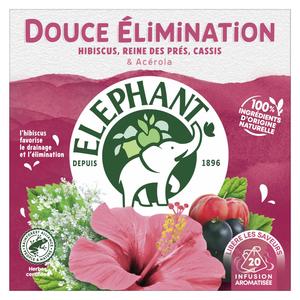 ELEPHANT - INFUSION DOUCE ELIMINATION 20 sachets
