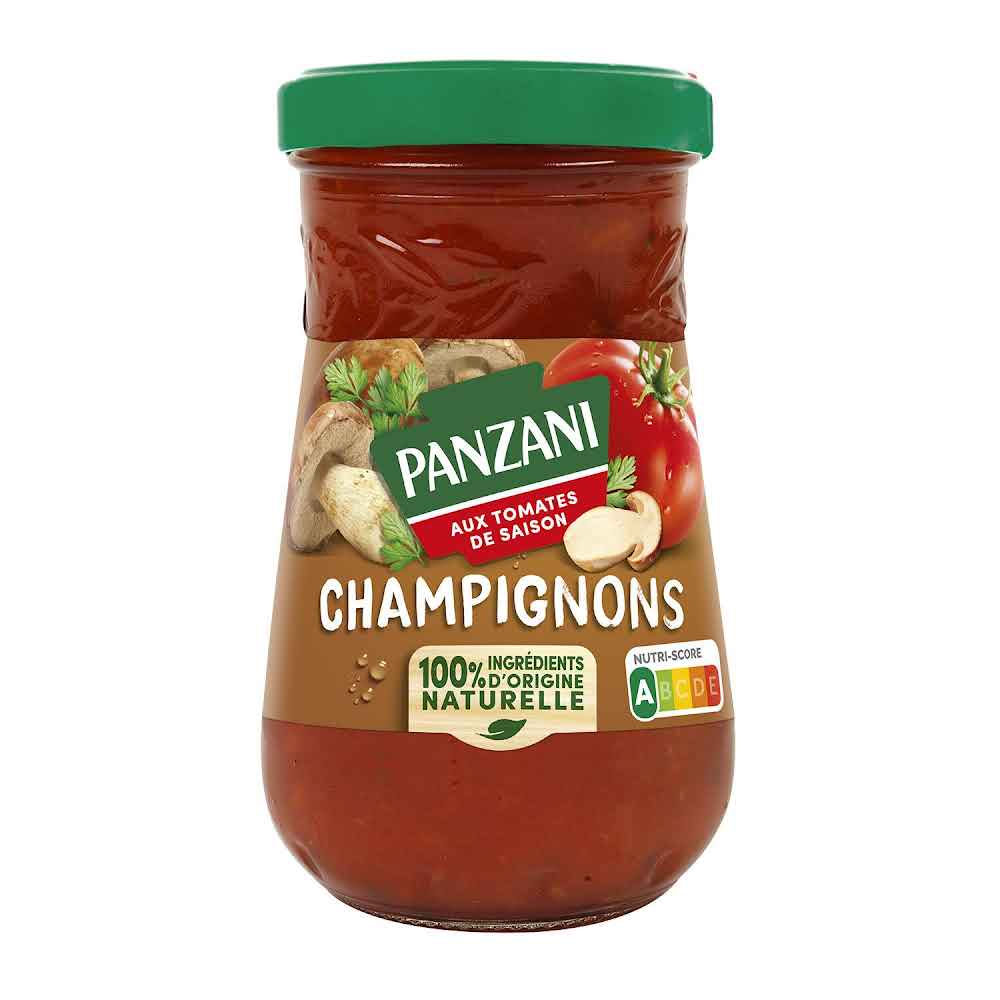 PANZANI - SAUCE TOMATES CHAMPIGNONS BOLETS ET CEPES Pot de 210g