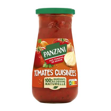 PANZANI - SAUCE TOMATES CUISINEES Pot de 425g, 650g