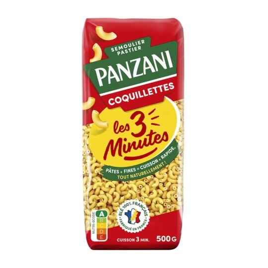 PANZANI - COQUILLETTES 3 MINUTES Paquet de 500g ou 1kg