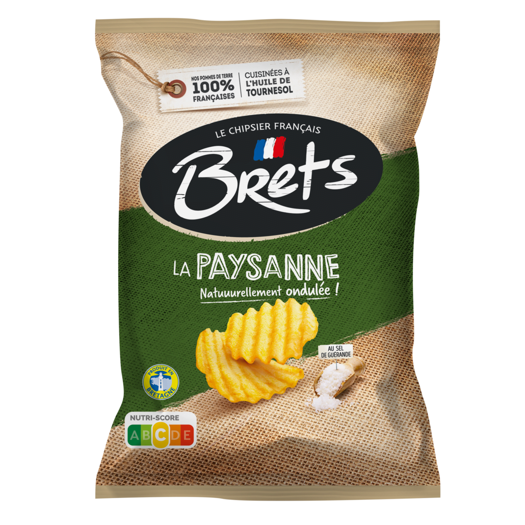 BRET\'S - CHIPS PAYSANNE Paquet de 125g
