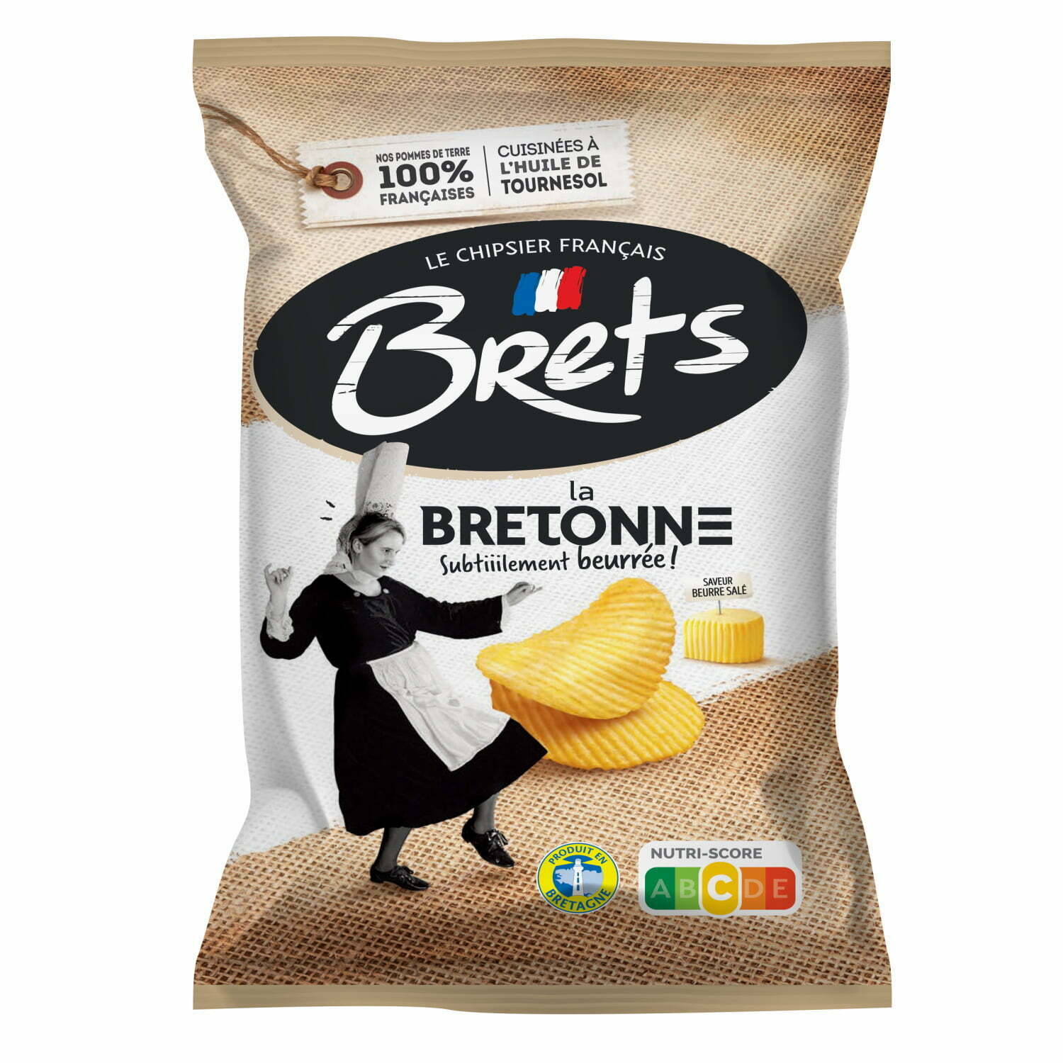 BRET\'S - CHIPS LA BRETONNE Paquet de 125g