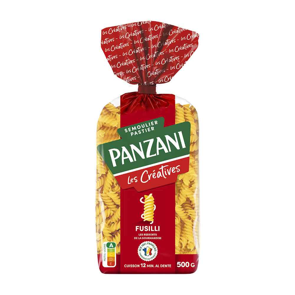 PANZANI - FUSILLI Paquet de 500g