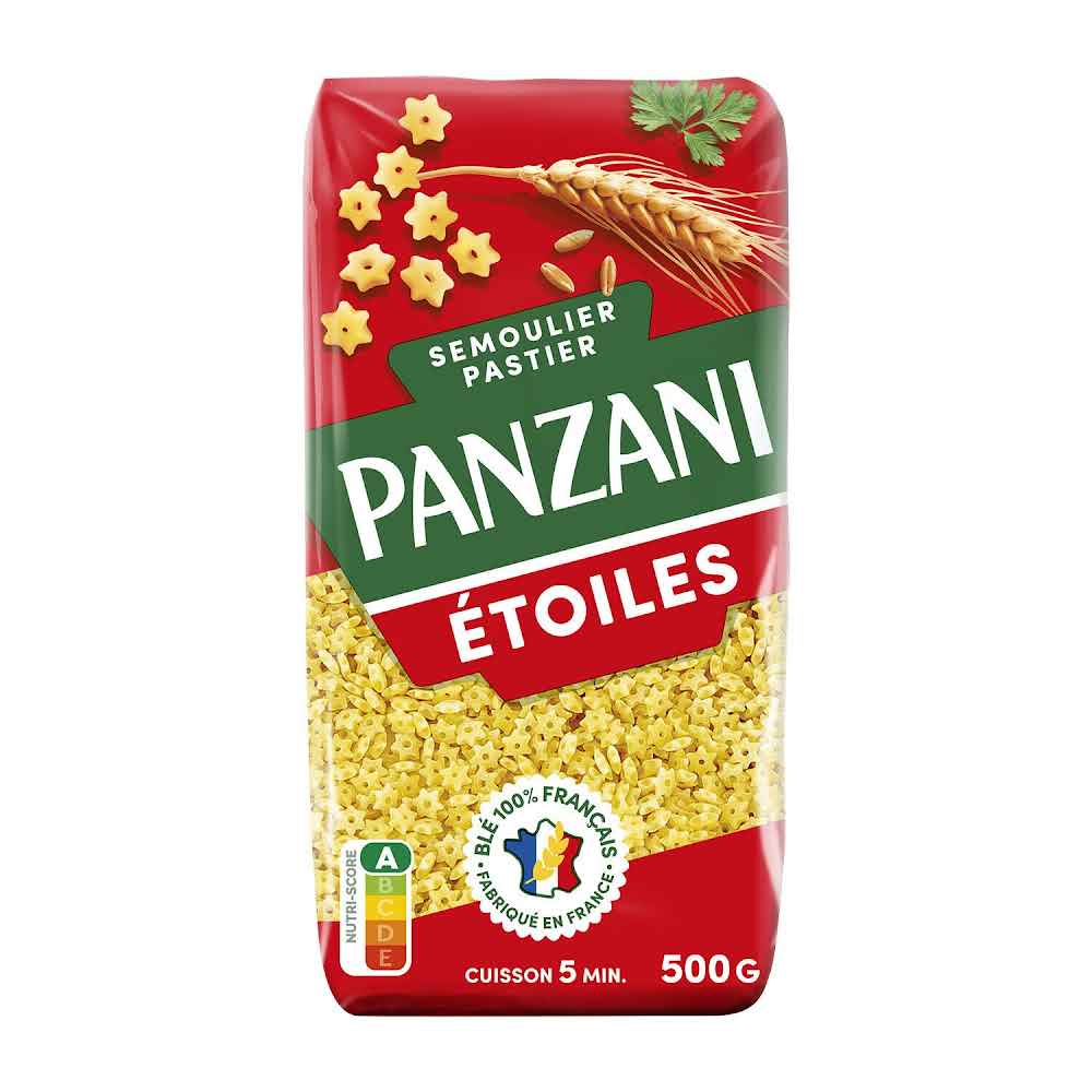 PANZANI - ETOILES Paquet de 500g