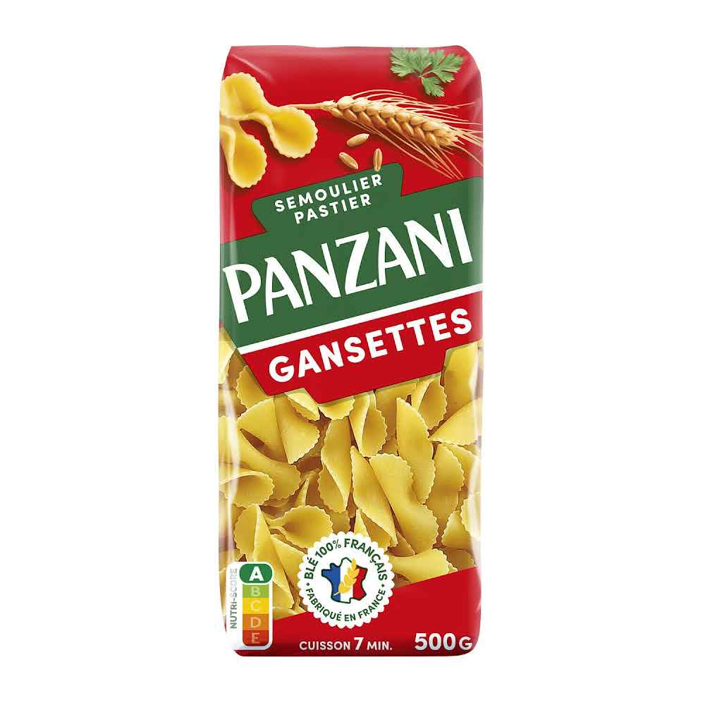 PANZANI - GANSETTES Paquet de 500g