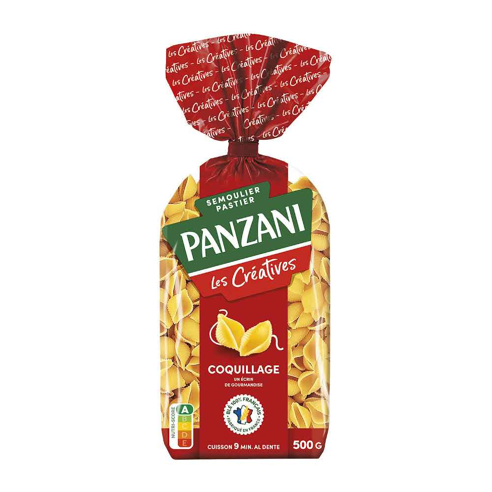 PANZANI - COQUILLAGES Paquet de 500g