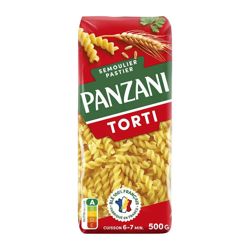 PANZANI - TORTI Paquet de 500g