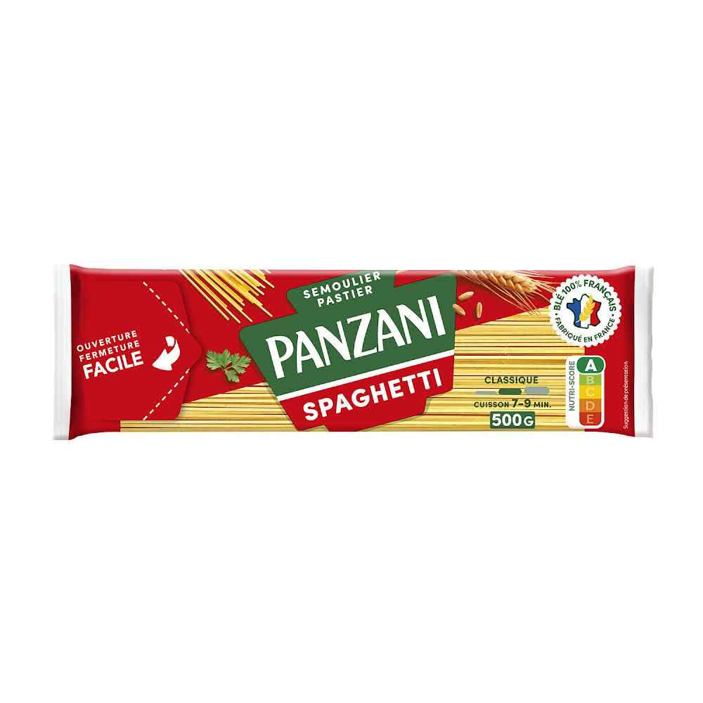 PANZANI - SPAGHETTI Paquet de 500g ou 1kg
