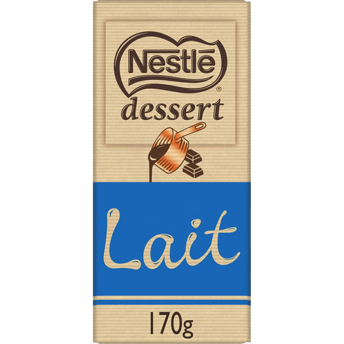 NESTLE - CHOCOLAT AU LAIT A PÂTISSER NESTLE DESSERT 170g
