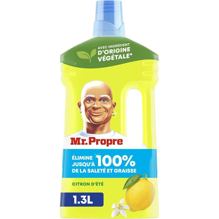 MR PROPRE - NETTOYANT MENAGER MULTI-USAGES CITRON Bouteille 1L3 - La ...