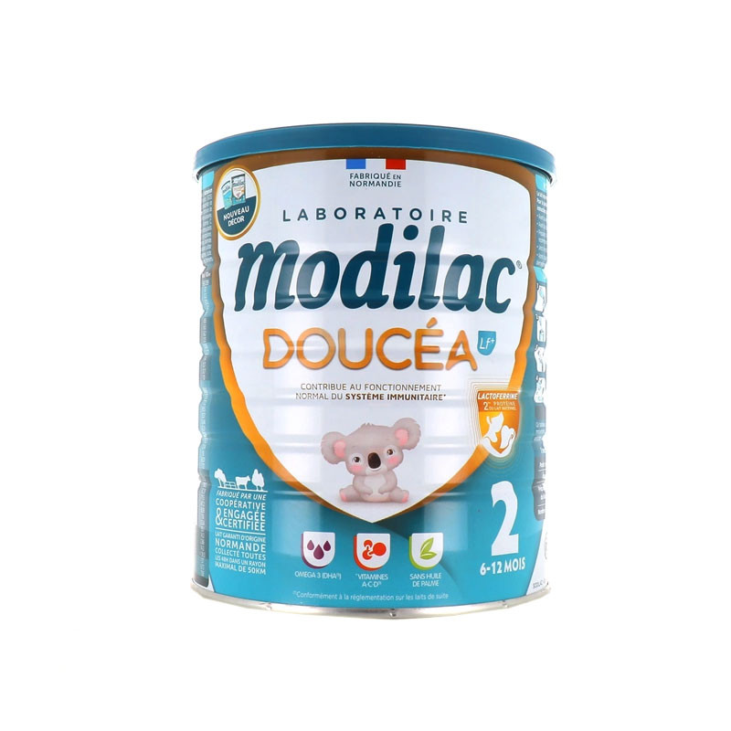 MODILAC - LAIT EN POUDRE 2ème AGE DOUCEA Boite de 820g