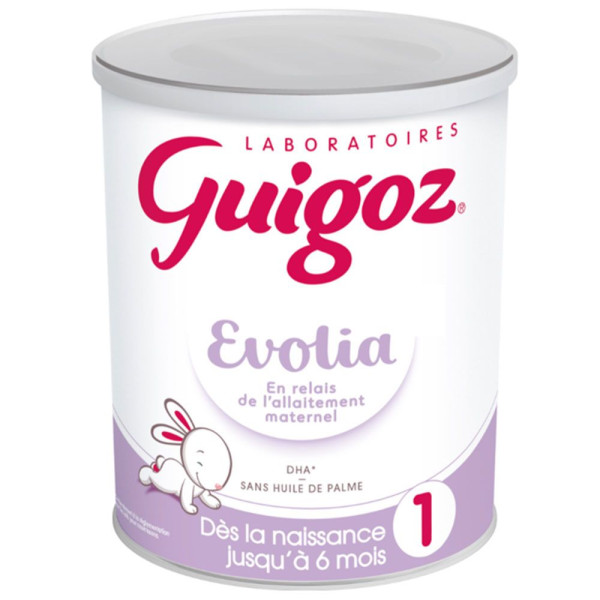 GUIGOZ - LAIT EN POUDRE 1er AGE EVOLIA RELAIS Boite de 800g