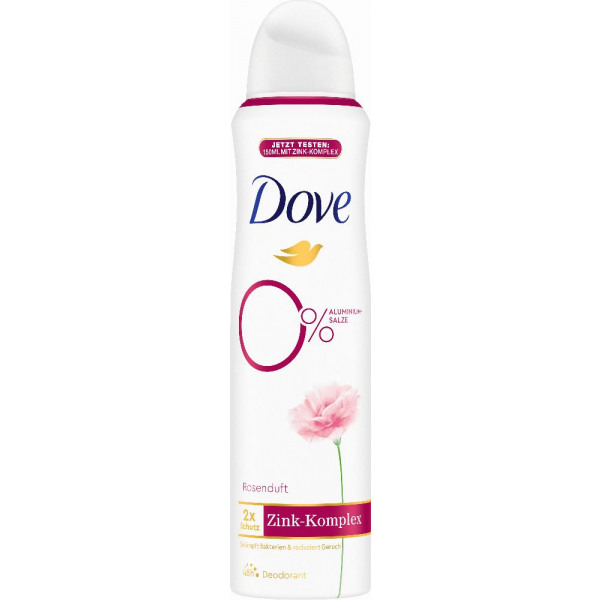 DOVE - DEODORANT PARFUM ROSE Spray de 150ml