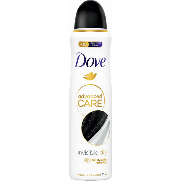 DOVE - DEODORANT ADVANCED CARE INVISIBLE DRY Spray de 150ml