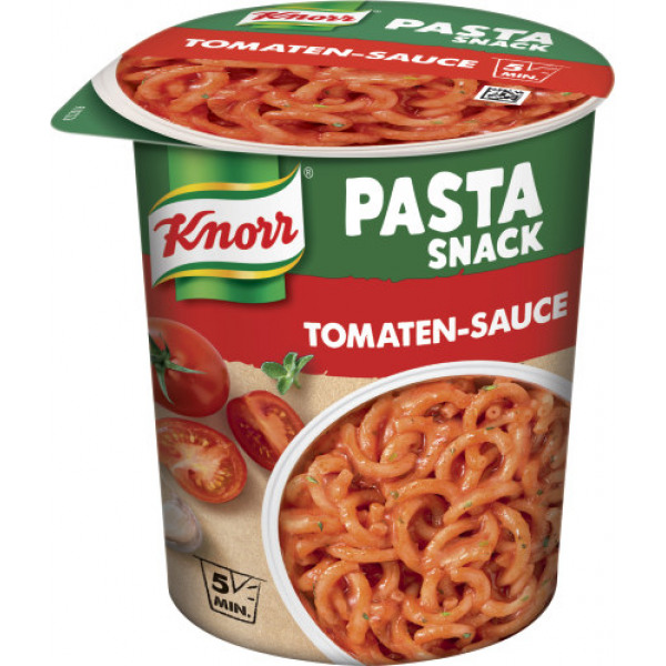 KNORR - PASTA SNACK SAUCE TOMATE Pot de 69g
