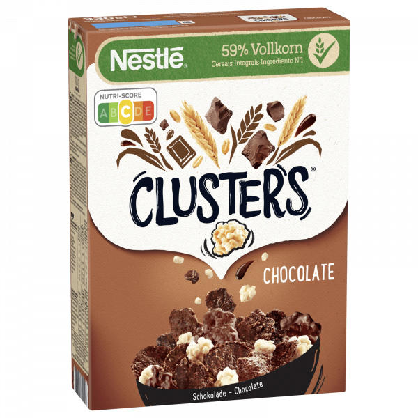 NESTLE - CEREALES CLUSTERS CHOCOLAT Paquet de 325g