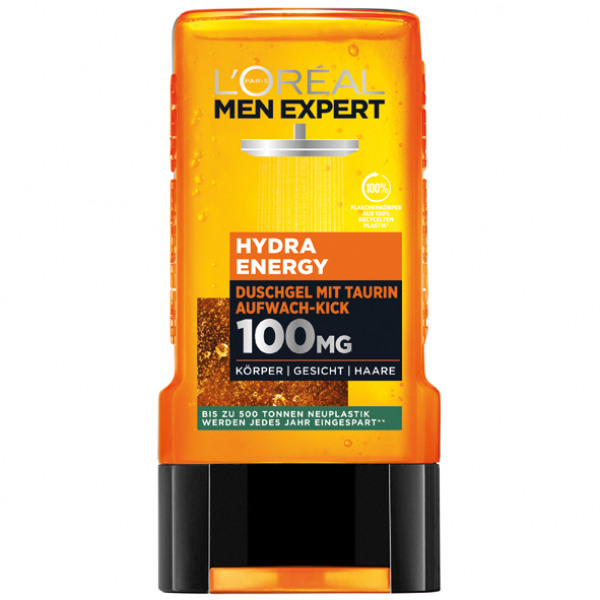 L\'OREAL - MEN EXPERT GEN DOUCHE HYDRA ENERGY Flacon de 250ml