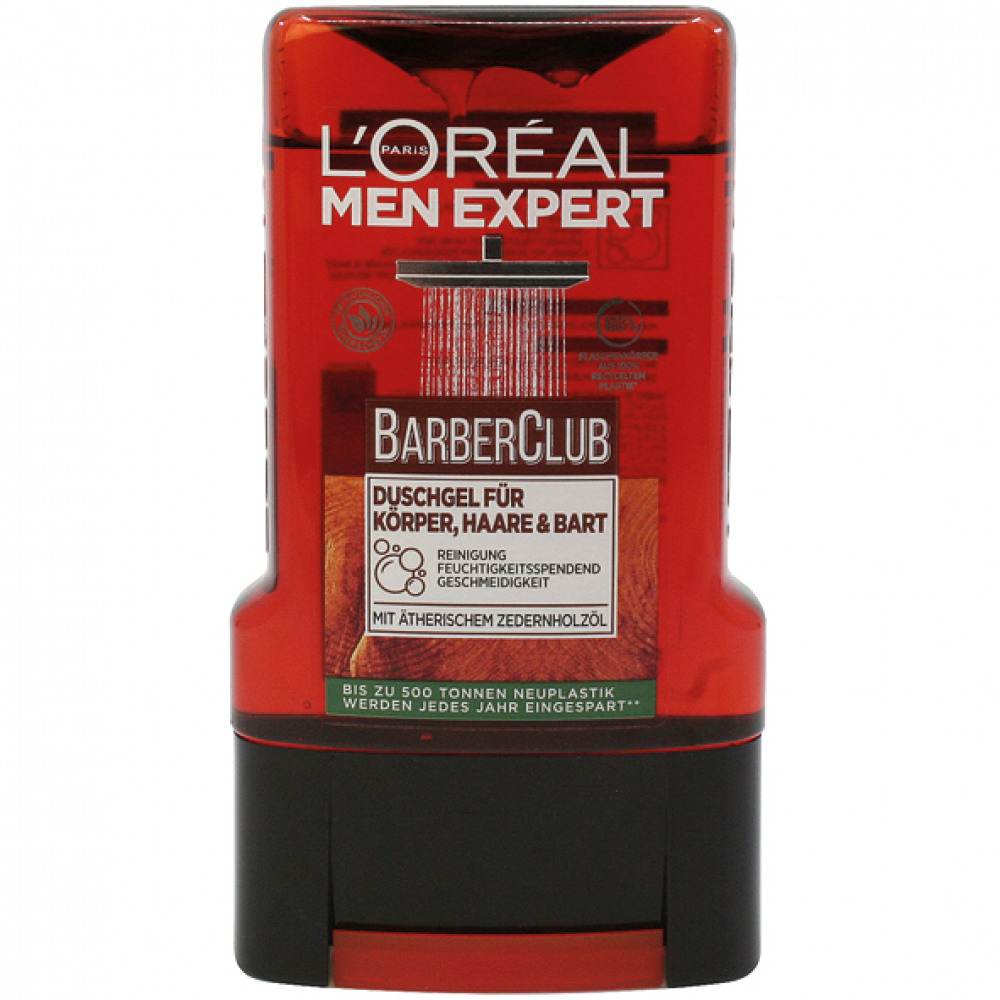 L\'OREAL - MEN EXPERT GEL DOUCHE BARBERCLUB Flacon de 250ml