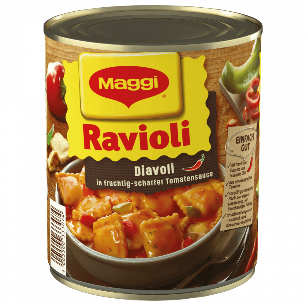 MAGGI - RAVIOLIS DIAVOLI Boite de 800g