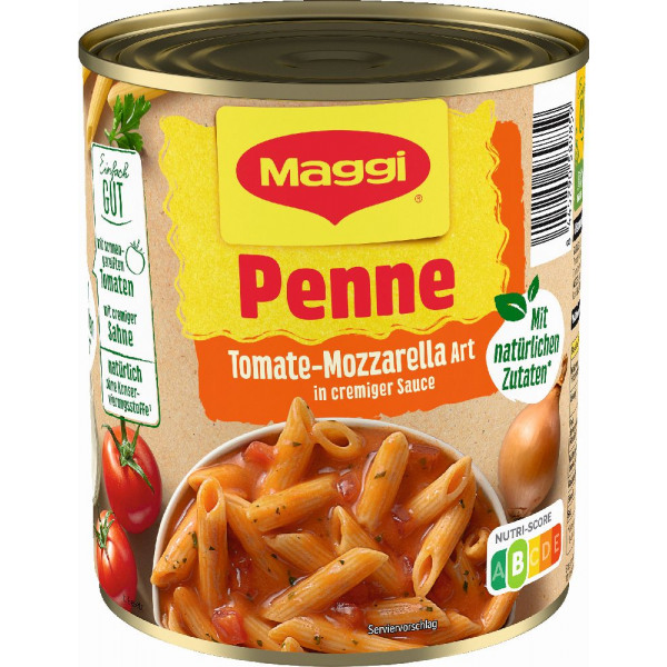 MAGGI - PENNE TOMATE MOZZARELLA Boite de 800g