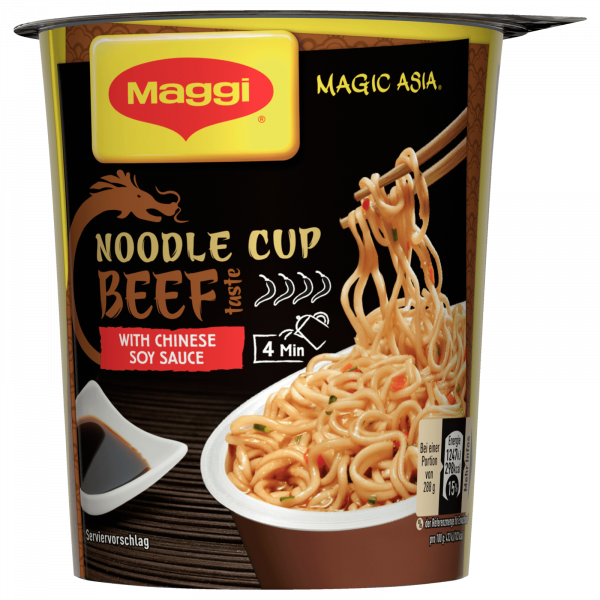 MAGGI - NOUILLES AU BOEUF Cup de 63g