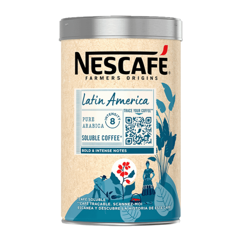 NESCAFE - CAFE SOLUBLE LATIN AMERICA INTENSITE 8