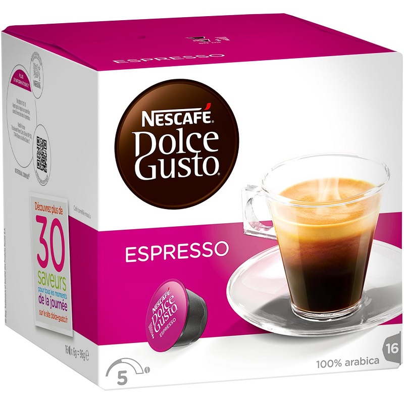 CAFE ESPRESSO DOLCE GUSTO 16 capsules