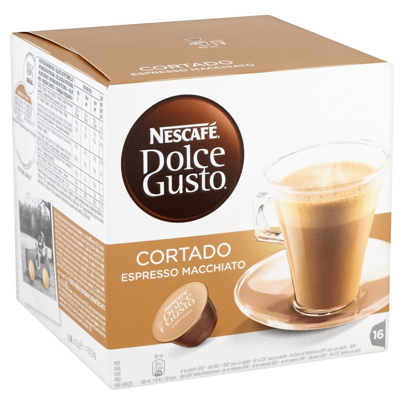 CAFE MACCHIATO CORTADO DOLCE GUSTO 16 dosettes