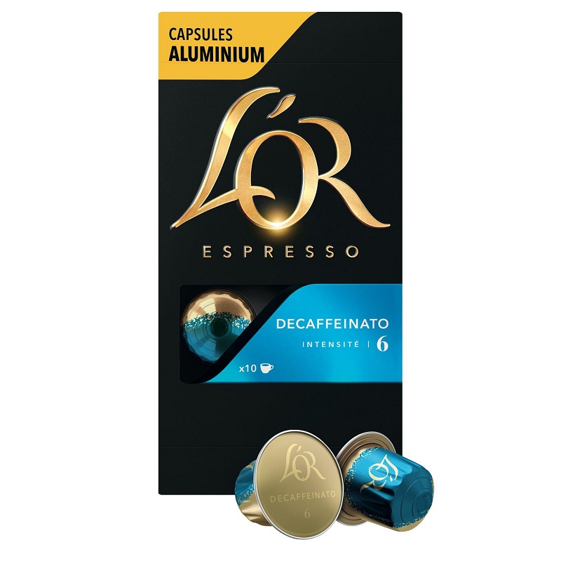 CAFE CAPSULES DECAFFEINATO L\'OR ESPRESSO