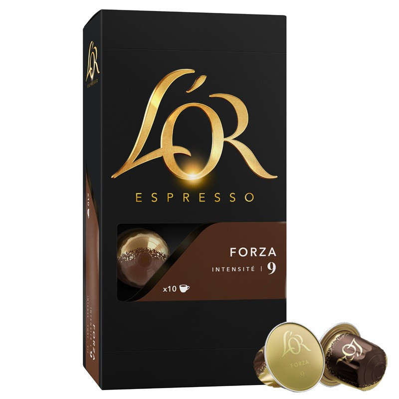 CAFE CAPSULES FORZA L\'OR ESPRESSO