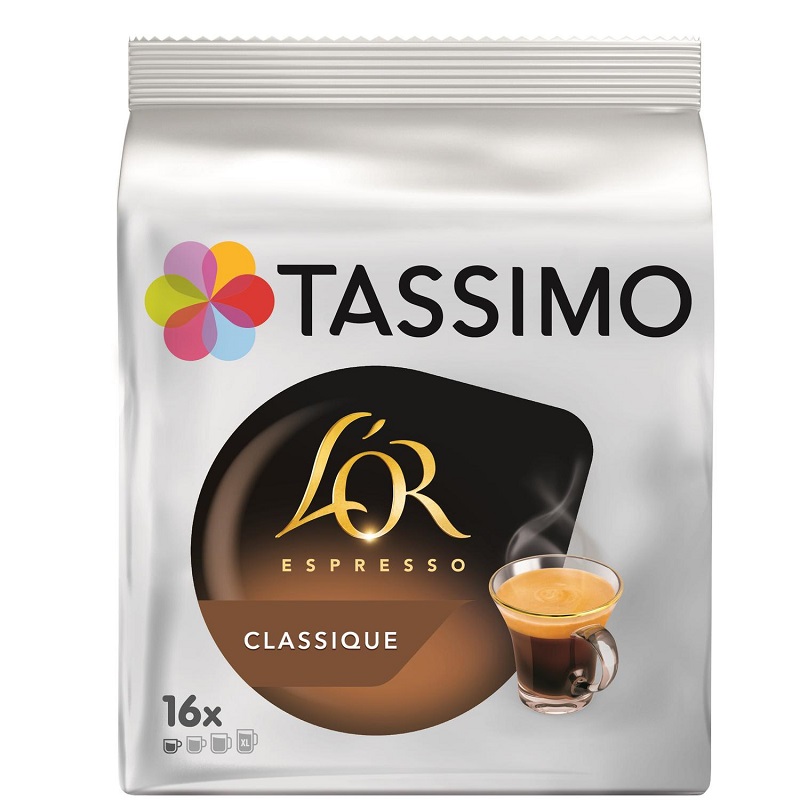 TASSIMO - CAFE DOSETTES L\'OR ESPRESSO CLASSIQUE 16 capsules