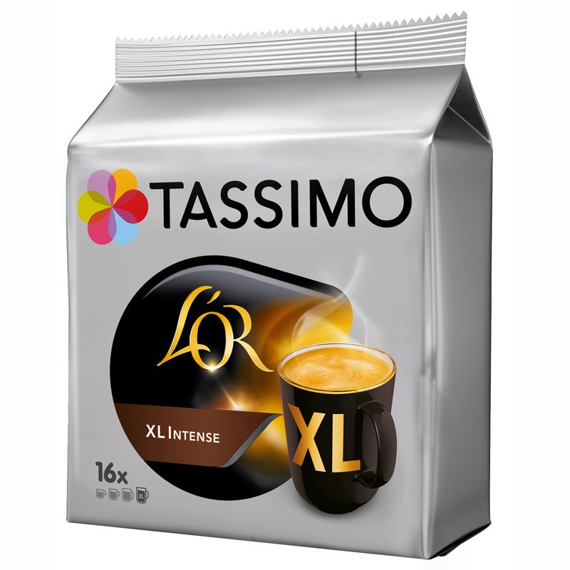 TASSIMO - CAFE DOSETTES L\'OR XL INTENSE 16 capsules