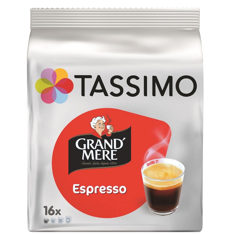 TASSIMO - CAFE DOSETTES GRAND\'MERE ESPRESSO 16 capsules