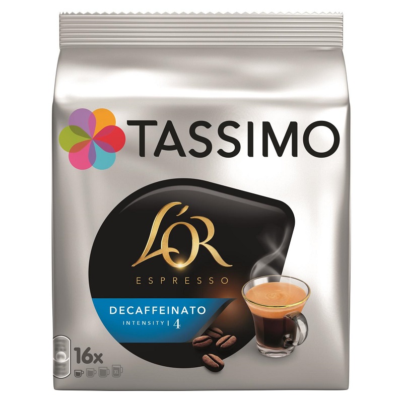 TASSIMO - CAFE DOSETTES L\'OR DECAFFEINATO 16 capsules