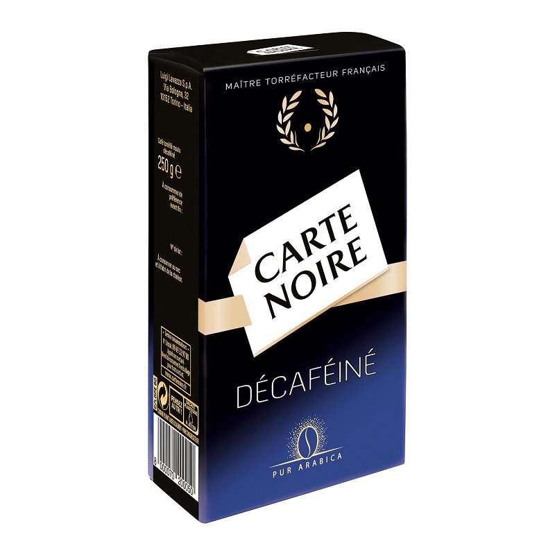 CARTE NOIRE - CAFE DECAFEINE Paquet de 250g ou 2 x 250g