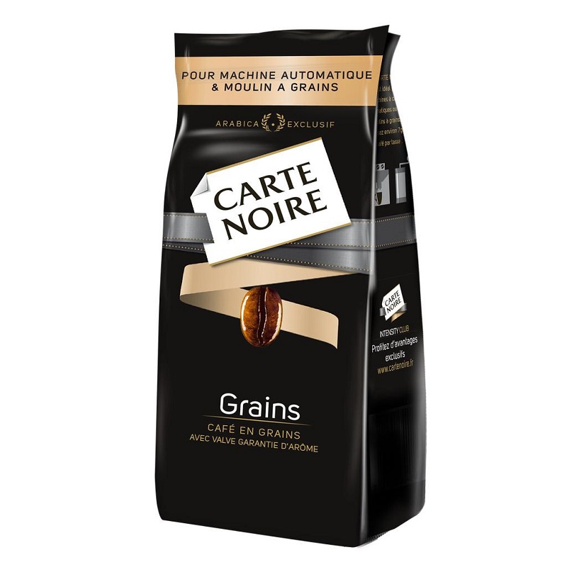 CARTE NOIRE - CAFE EN GRAINS Paquet de 250g ou 1kg